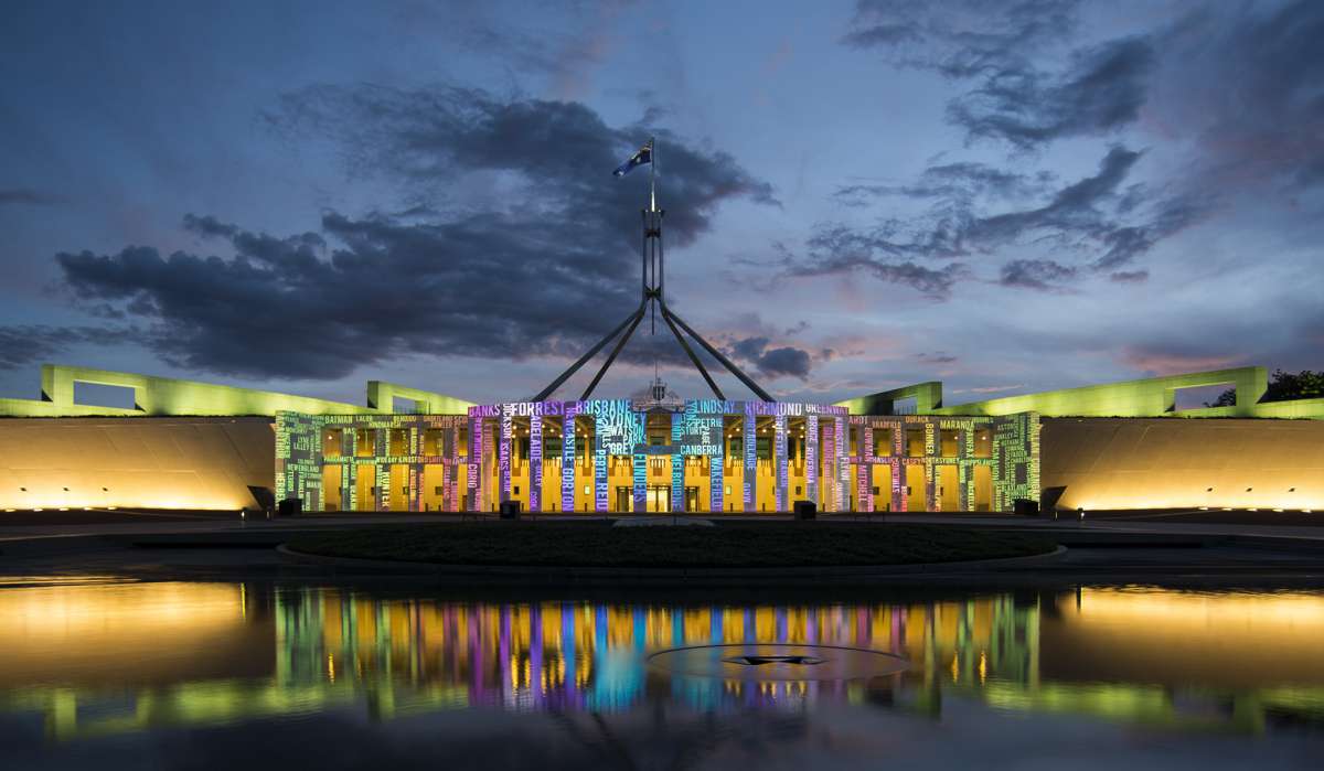 Visa Australien Canberra Parliament House