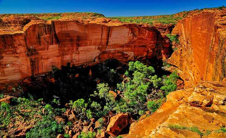 Visum Australien Canyon Eden Garden